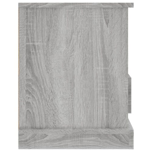 TV Cabinet Grey Sonoma 93x35.5x45cm Engineered Wood - Image 7