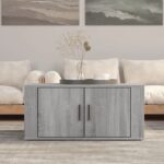 Coffee Table Grey Sonoma 80x50x36cm Engineered Wood