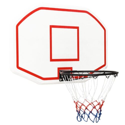 Basketball Backboard White 109x71x3cm Polyethene