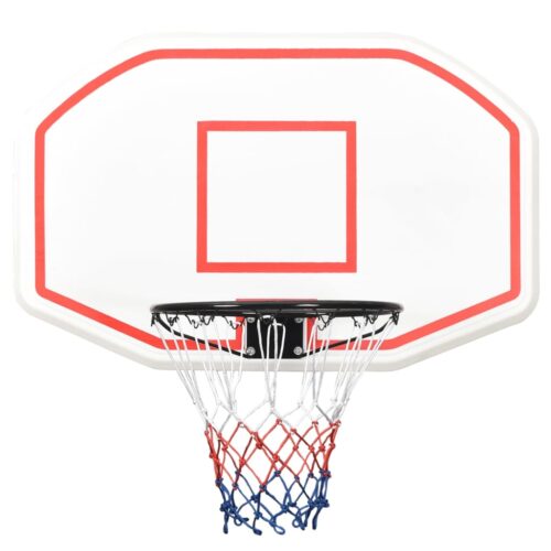 Basketball Backboard White 109x71x3cm Polyethene - Image 2