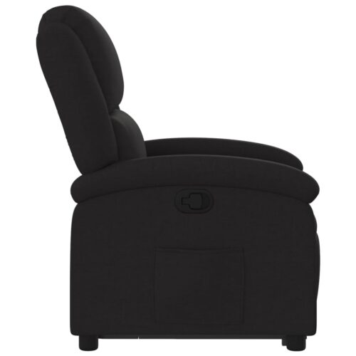 Stand-Up Lift Recliner Chair Black Fabric - Image 9