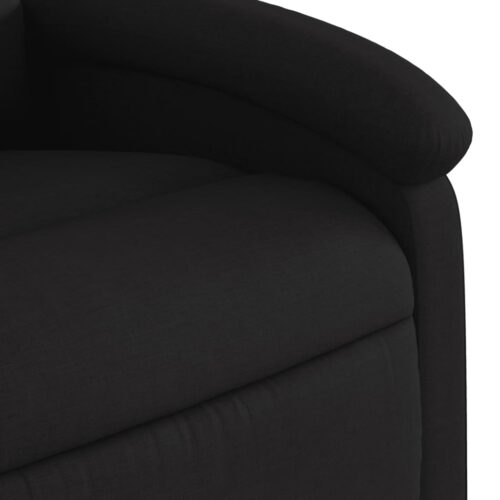 Stand-Up Lift Recliner Chair Black Fabric - Image 10