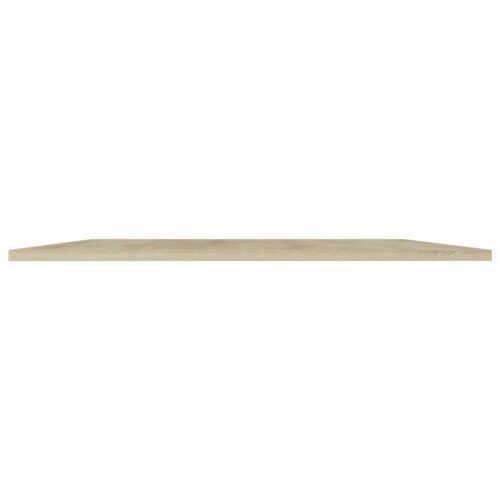 Bookshelf Boards 4pcs Sonoma Oak 80x20x1.5cm Engineered Wood - Image 3