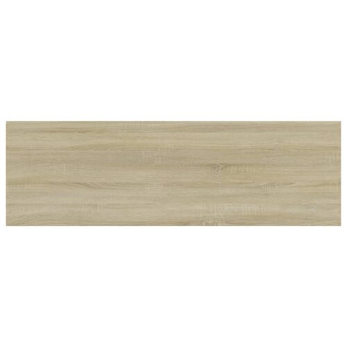 Bookshelf Boards 4pcs Sonoma Oak 80x20x1.5cm Engineered Wood - Image 4