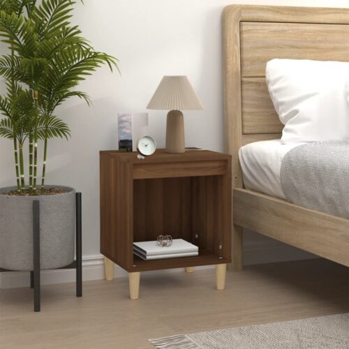 Bedside Cabinet Brown Oak 40x35x50cm