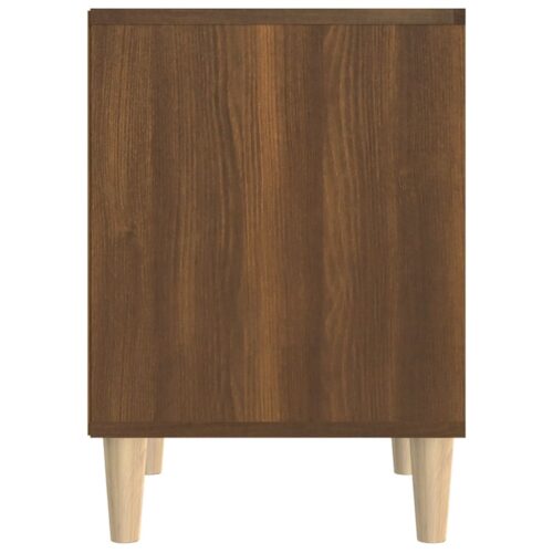 Bedside Cabinet Brown Oak 40x35x50cm - Image 6