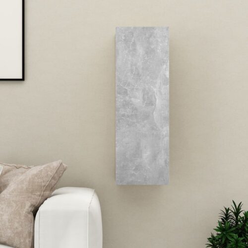 TV Cabinet Concrete Grey 30.5x30x90cm Engineered Wood - Image 12