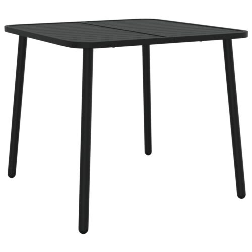 Garden Table Anthracite 80x80x71cm Steel - Image 2
