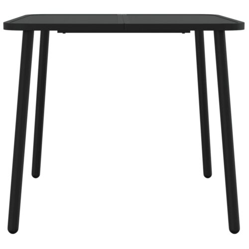 Garden Table Anthracite 80x80x71cm Steel - Image 3