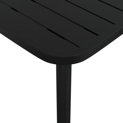 Garden Table Anthracite 80x80x71cm Steel - Image 5