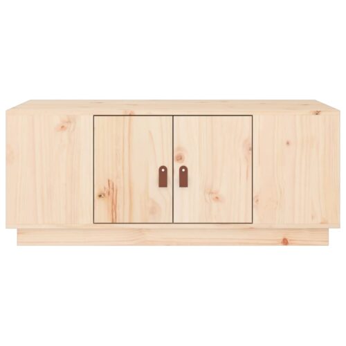 Coffee Table 100x50x41cm Solid Wood Pine - Image 6