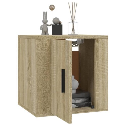 Wall Mounted TV Cabinets 2pcs Sonoma Oak 40x34.5x40cm - Image 10