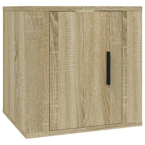 Wall Mounted TV Cabinets 2pcs Sonoma Oak 40x34.5x40cm - Image 4