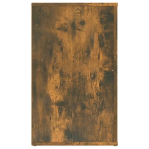 Bedside Cabinet Smoked Oak 50x36x60cm Engineered Wood - Image 8