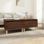 Side Tables 2pcs Brown Oak 50x46x35cm Engineered Wood