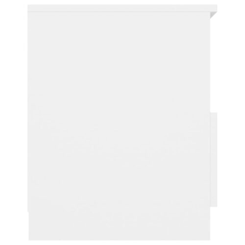 Bed Cabinets 2pcs White 40x40x50cm Engineered Wood - Image 5