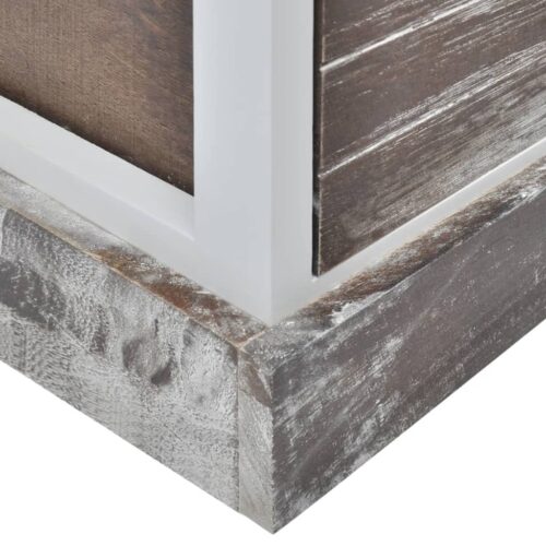Bedside Cabinets 2pcs Brown White - Image 7