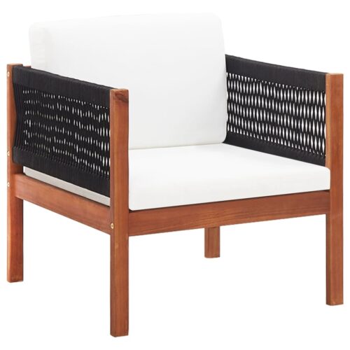 Garden Chairs 2pcs Solid Acacia Wood - Image 2