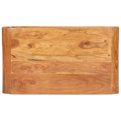vidaXL Coffee Table 90x50x30 cm Solid Acacia Wood - Image 4