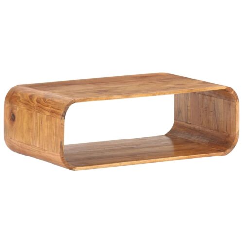 vidaXL Coffee Table 90x50x30 cm Solid Acacia Wood - Image 8
