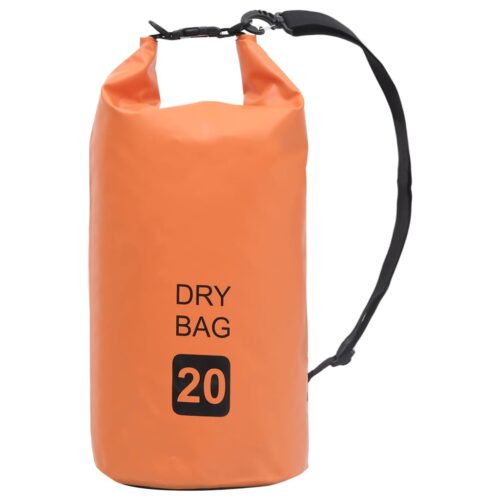 20L Dry Bag Waterproof Fishing Camping Boating Sport Sack Beach Storage Pack Orange