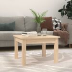 Coffee Table 45x45x30cm Solid Wood Pine