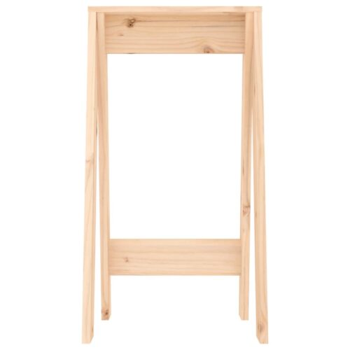 2x Untreated Rustic Pine Wood Stools Kitchen Dining Counter Barstools Chairs 40x40x75cm - Image 6