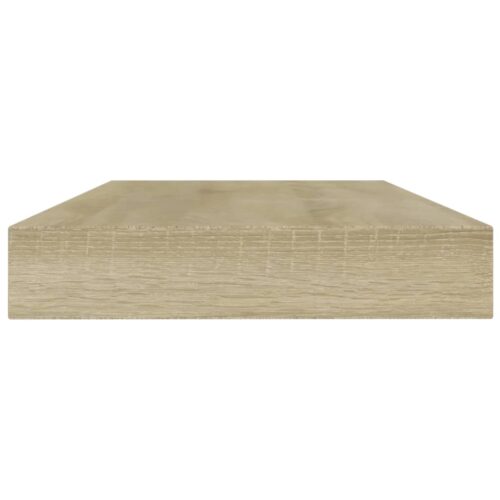 Bookshelf Boards 8pcs Sonoma Oak 80x10x1.5cm Engineered Wood - Image 3