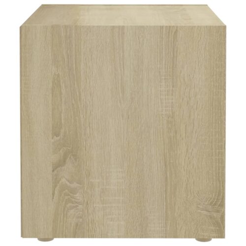 TV Cabinets 2pcs Sonoma Oak 37x35x37cm Engineered Wood - Image 4