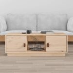 Coffee Table 100x50x35cm Solid Wood Pine