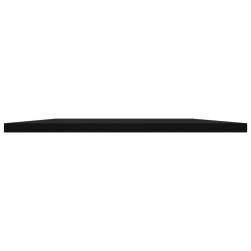 Bookshelf Boards 4pcs Black 80x40x1.5cm Engineered Wood - Image 3