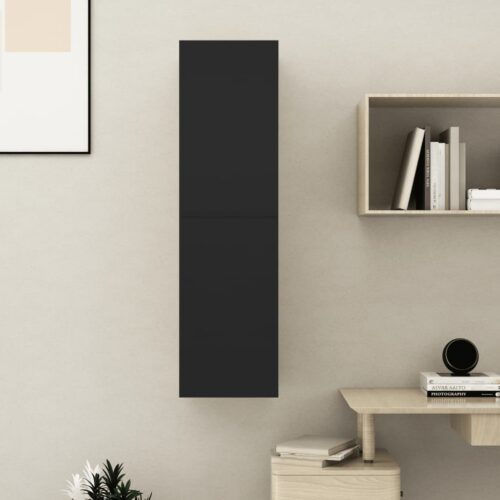 TV Cabinet Black 30.5x30x110cm Engineered Wood - Image 10