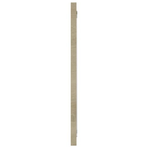 2-Piece Bathroom Furniture Set White Sonoma Oak Engineered Wood - Image 9
