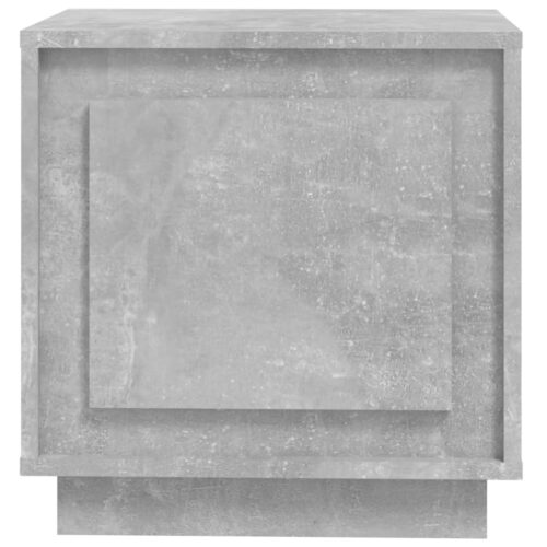 Bedside Cabinets 2pcs Concrete Grey 44x35x45cm Engineered Wood - Image 7