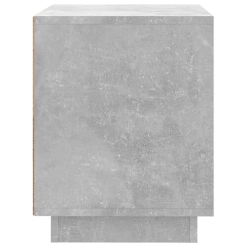 Bedside Cabinets 2pcs Concrete Grey 44x35x45cm Engineered Wood - Image 8