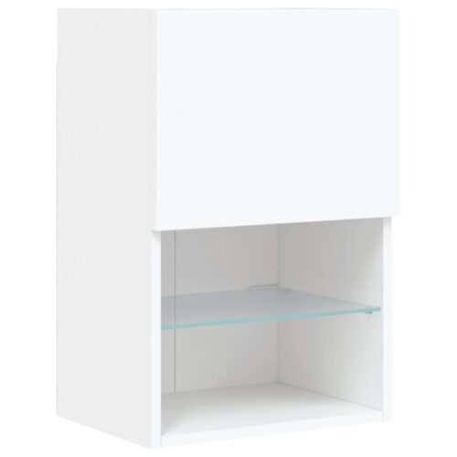 TV Cabinets with LED Lights 2pcs White 40.5x30x60cm - Image 7