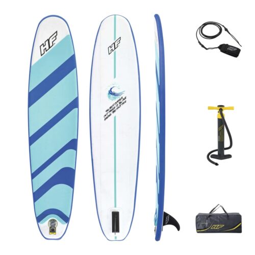 Bestway Hydro-Force Inflatable Surfboard SUP Surfing Stand Up Paddle Board Blue - Image 9