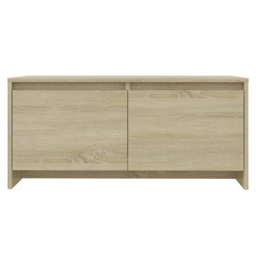 Coffee Table Sonoma Oak 90x50x41.5cm Engineered Wood - Image 5