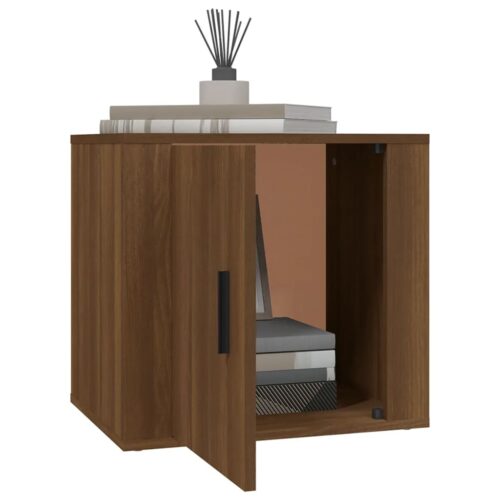 Bedside Cabinets 2pcs Brown Oak 50x39x47cm - Image 4