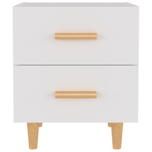 Bed Cabinets 2pcs White 40x35x47.5cm - Image 3