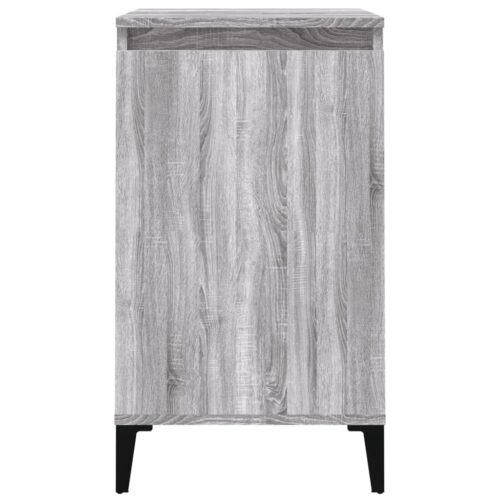 Bedside Cabinets 2pcs Grey Sonoma 40x35x70cm Engineered Wood - Image 7