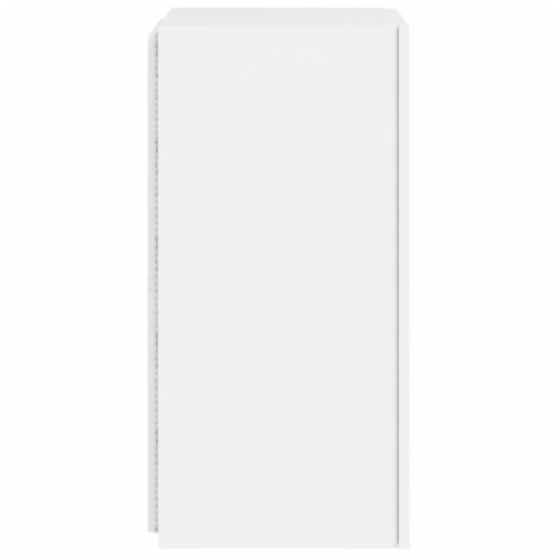 TV Wall Cabinets with LED Lights 2pcs White 30.5x35x70cm - Image 10