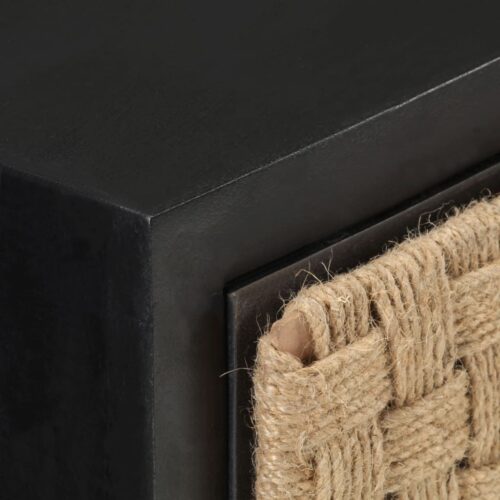 Bedside Cabinet 40x30x50cm Solid Mango Wood - Image 5