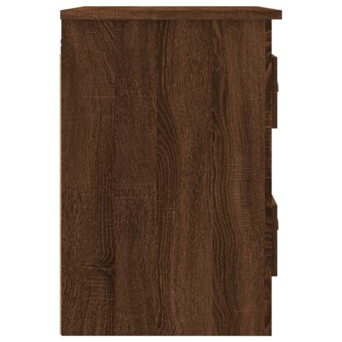 Wall-mounted Bedside Cabinets 2pcs Brown Oak 41.5x36x53cm - Image 10