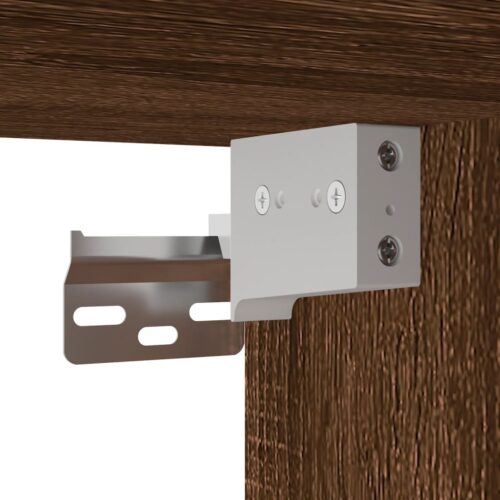 Wall-mounted Bedside Cabinets 2pcs Brown Oak 41.5x36x53cm - Image 11