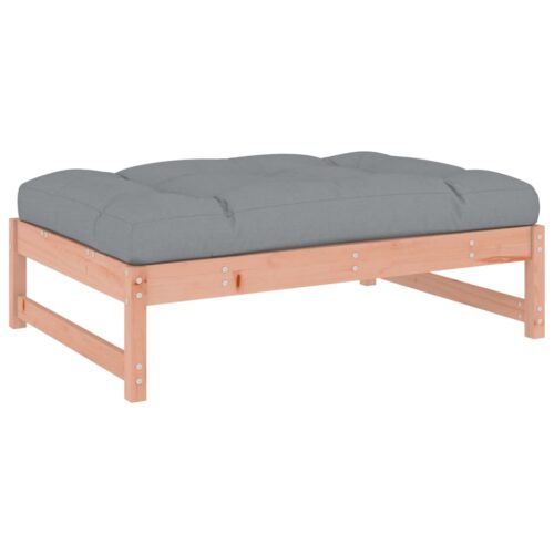 120x80cm Wood Timber Outdoor Footstool Garden Patio Bench Ottoman Chair Seat