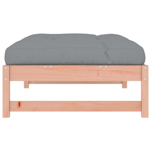 120x80cm Wood Timber Outdoor Footstool Garden Patio Bench Ottoman Chair Seat - Image 5