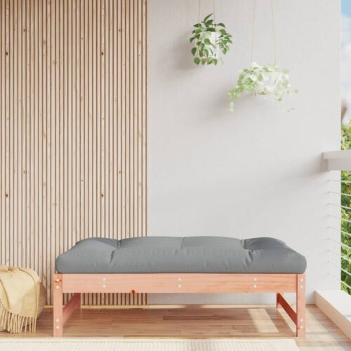 120x80cm Wood Timber Outdoor Footstool Garden Patio Bench Ottoman Chair Seat - Image 10