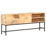 Sideboard 145x30x60cm Solid Mango Wood