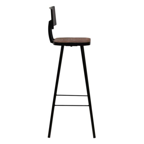 Bar Chairs 4pcs Solid Reclaimed Wood - Image 3